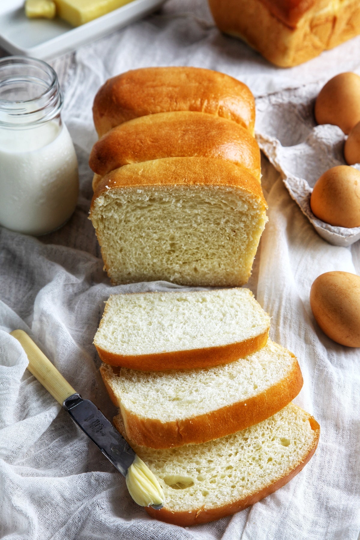 Sourdough Brioche Loaf